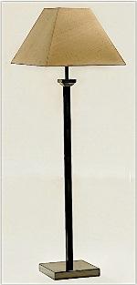 ALEXANDERS  150 CM GUNMETAL SQUARE LAMP FLOOR LAMP